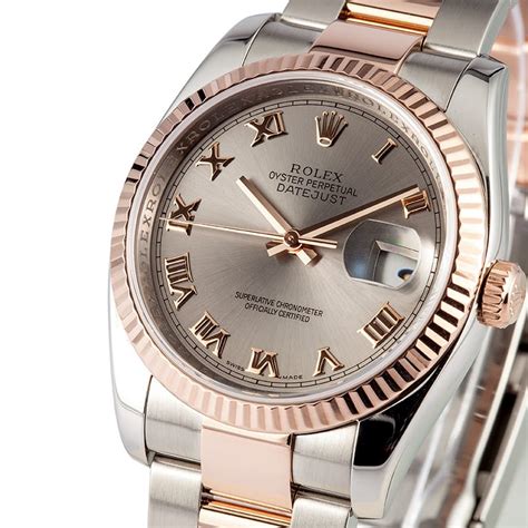 second hand rolex datejust rose gold|rolex datejust 31 gold price.